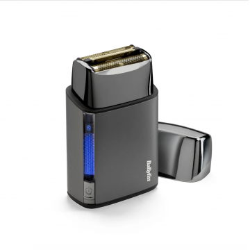 SHAVER/ APARAT DE RAS METALIC SUPER-X CU FOLIE DUBLĂ (NEGRU)